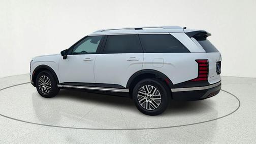 Creamy White Pearl 2026 Hyundai Palisade Hybrid Blue SEL Premium 8P