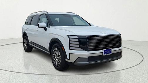 Creamy White Pearl 2026 Hyundai Palisade Hybrid Blue SEL Premium 8P