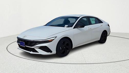 Serenity White 2026 Hyundai ELANTRA Sport