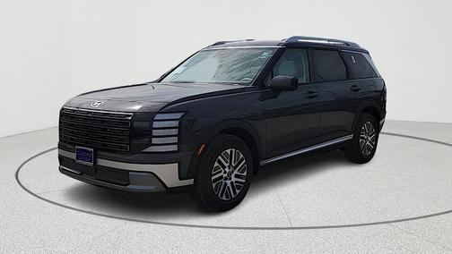 Ecotronic Gray Pearl 2026 Hyundai Palisade Hybrid Blue SEL 7P