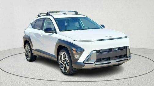 Atlas White 2026 Hyundai KONA SEL Premium