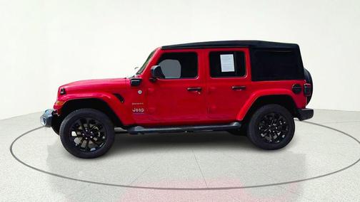 Firecracker Red Clearcoat 2022 Jeep Wrangler Unlimited 4xe Sahara
