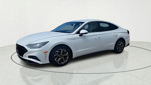 Serenity White 2023 Hyundai SONATA SEL