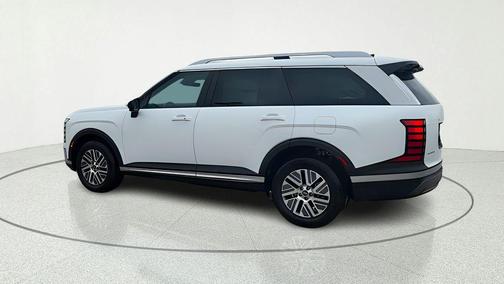 Creamy White Pearl 2026 Hyundai Palisade Hybrid Blue SEL 7P