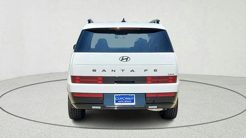 Serenity White 2026 Hyundai SANTA FE HEV Calligraphy