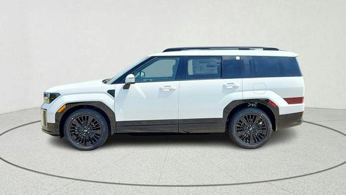 Serenity White 2026 Hyundai SANTA FE HEV Calligraphy