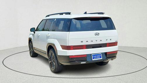 Serenity White 2026 Hyundai SANTA FE HEV Calligraphy