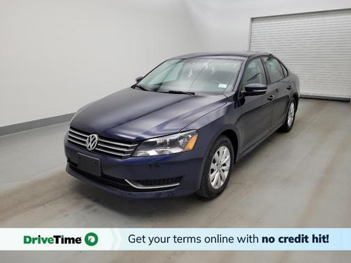 Night Blue Metallic 2014 Volkswagen Passat 1.8T S