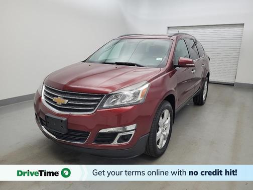 Siren Red Tintcoat 2017 Chevrolet Traverse 1LT