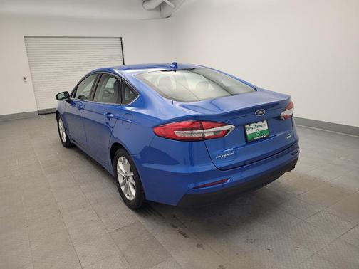 Blue 2020 Ford Fusion SE