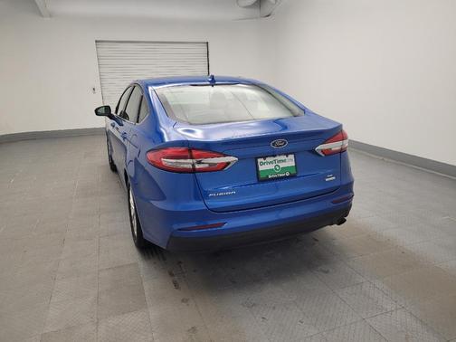 Blue 2020 Ford Fusion SE