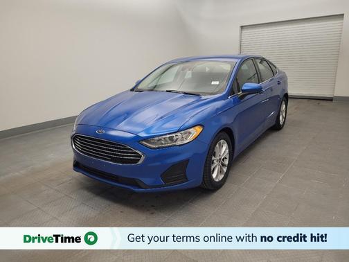 Blue 2020 Ford Fusion SE