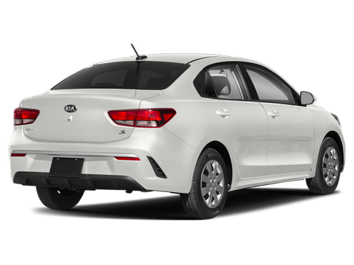 Clear White 2021 Kia Rio S