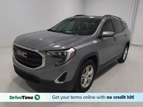 Satin Steel Metallic 2021 GMC Terrain SLE
