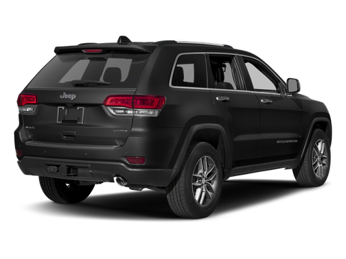 Diamond Black Crystal Pearlcoat 2017 Jeep Grand Cherokee Limited