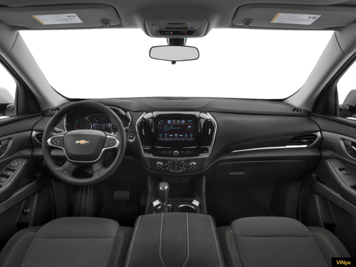 Silver Ice Metallic 2018 Chevrolet Traverse LT Cloth