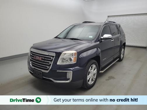 Blue 2017 GMC Terrain SLT