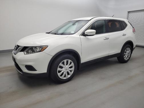 White 2015 Nissan Rogue S