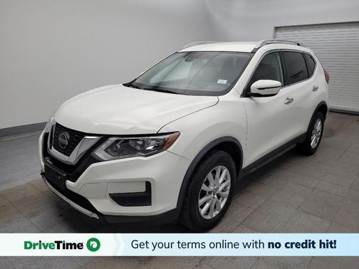White 2019 Nissan Rogue SV