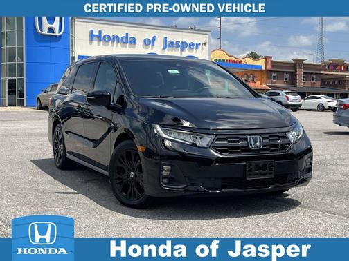 Crystal Black Pearl 2025 Honda Odyssey