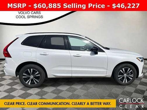 Crystal White 2025 Volvo XC60 Core