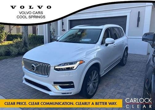 Crystal White 2023 Volvo XC90 Plus