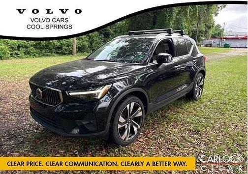 Onyx Black 2023 Volvo XC40 B5 AWD Ultimate Bright