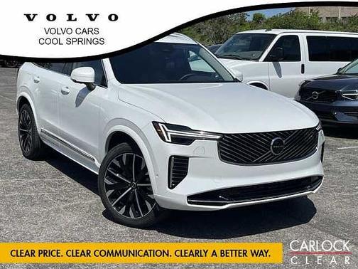 Crystal White 2025 Volvo XC90 Plus