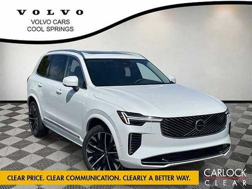 Crystal White 2025 Volvo XC90 Plus
