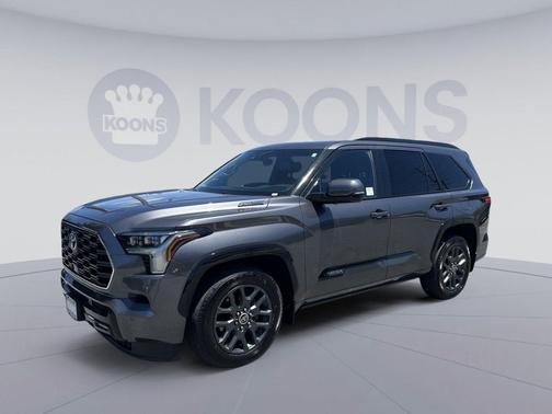 Magnetic Gray Metallic 2023 Toyota Sequoia Platinum