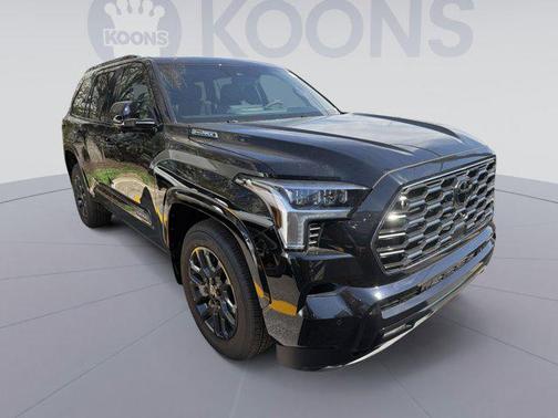 Midnight Black Metallic 2026 Toyota Sequoia Platinum