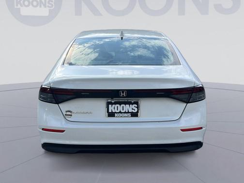Platinum White Pearl 2023 Honda Accord EX