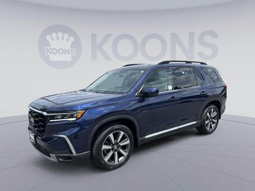 Obsidian Blue Pearl 2023 Honda Pilot AWD Elite