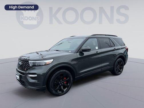 FORGED GREEN METALLIC 2023 Ford Explorer ST