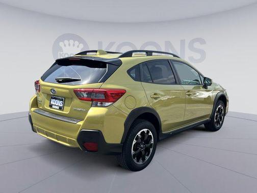 Plasma Yellow Pearl 2022 Subaru Crosstrek Premium