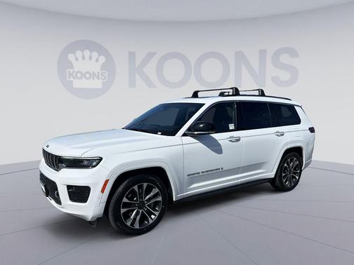 Bright White Clearcoat 2023 Jeep Grand Cherokee L Overland
