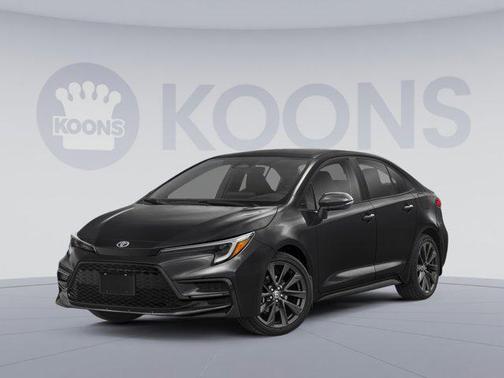 Midnight Black Metallic 2026 Toyota Corolla SE