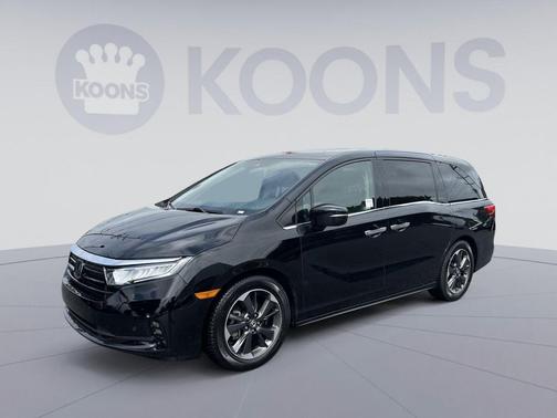 Crystal Black Pearl 2022 Honda Odyssey Elite