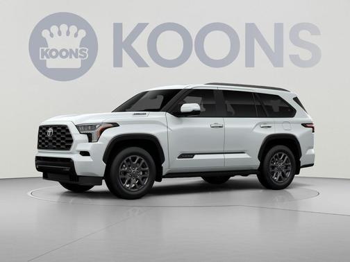 Wind Chill Pearl 2026 Toyota Sequoia Platinum