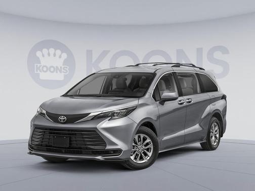 Midnight Black Metallic 2026 Toyota Sienna LE