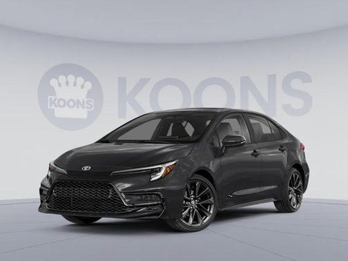 Midnight Black Metallic 2026 Toyota Corolla XSE