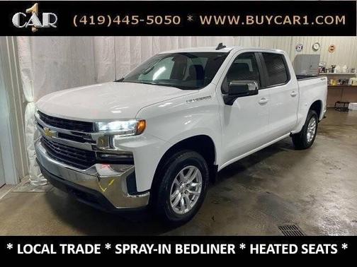 Summit White 2021 Chevrolet Silverado 1500 LT
