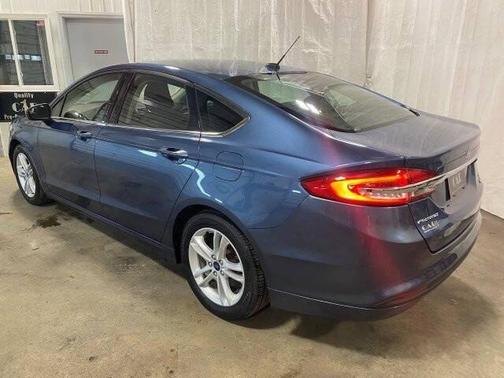 Blue Jeans Metallic 2018 Ford Fusion SE