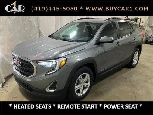 Satin Steel Metallic 2021 GMC Terrain SLE