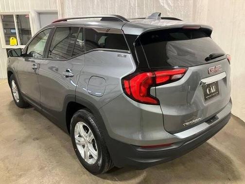 Satin Steel Metallic 2021 GMC Terrain SLE
