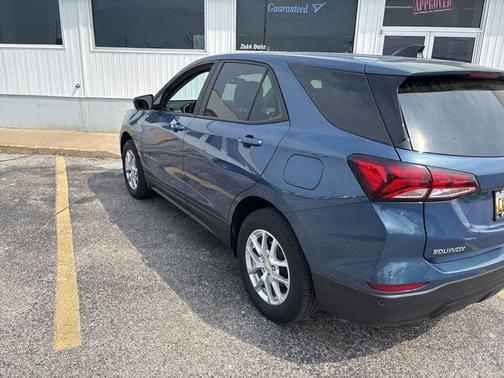 Lakeshore Blue Metallic 2024 Chevrolet Equinox LS