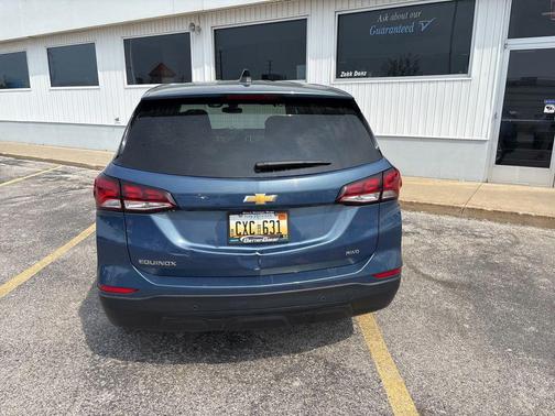 Lakeshore Blue Metallic 2024 Chevrolet Equinox LS