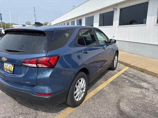 Lakeshore Blue Metallic 2024 Chevrolet Equinox LS
