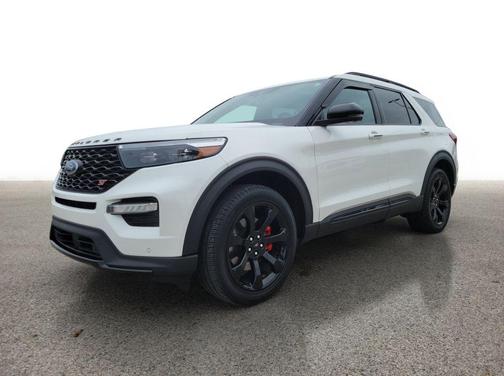 Star White Metallic Tri-Coat 2023 Ford Explorer ST
