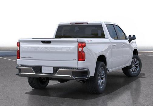 Summit White 2026 Chevrolet Silverado 1500 LT